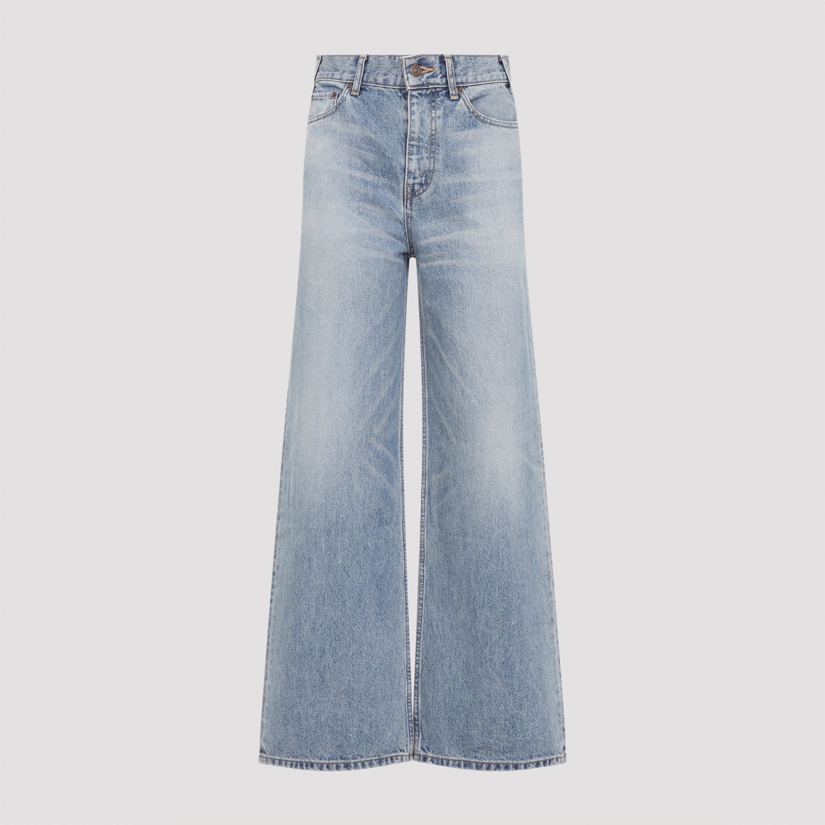 CELINE Mid-Waist Flared Denim Jeans for Women