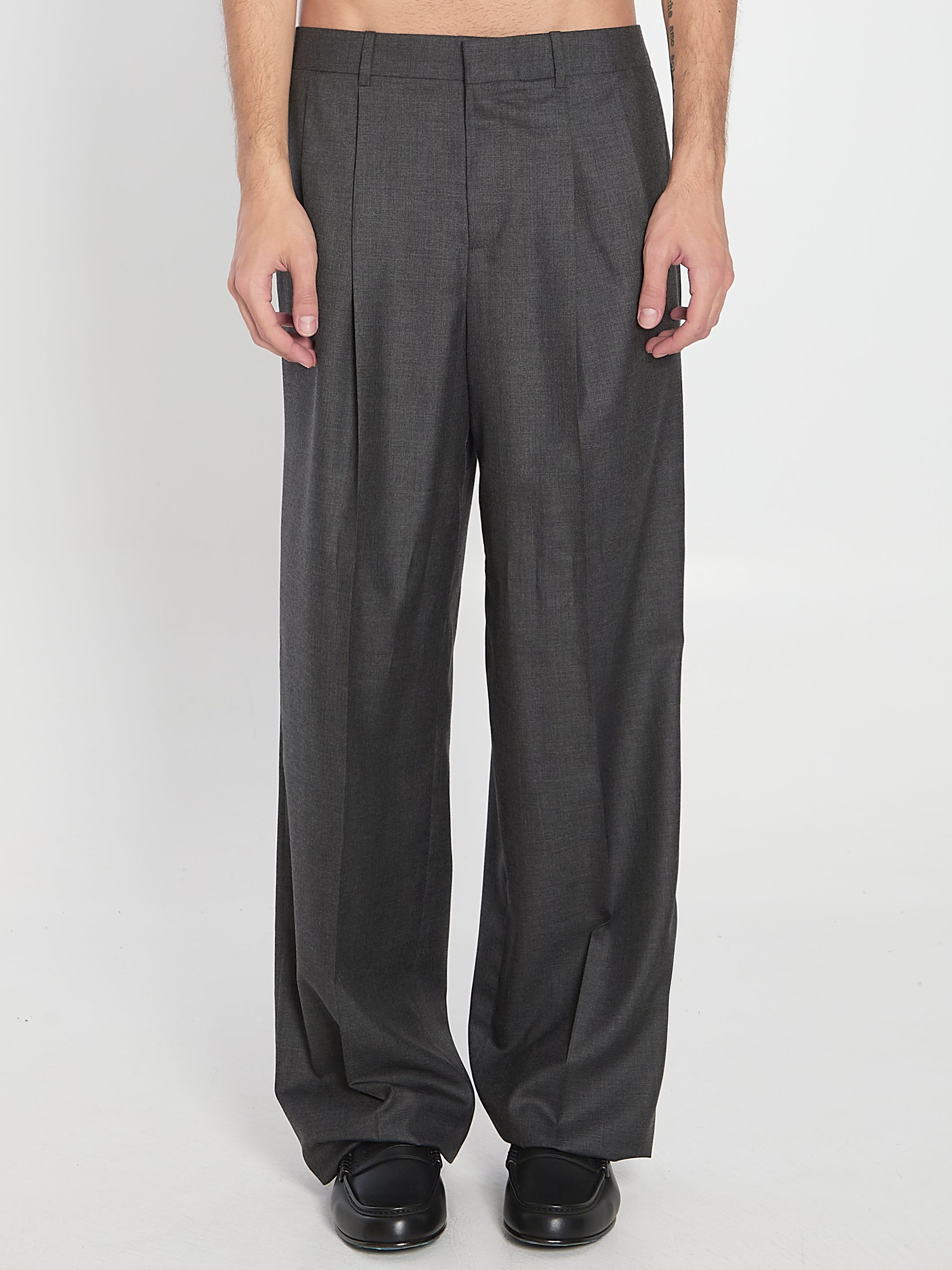 CELINE Cashmere Trousers for Men - FW25 Collection