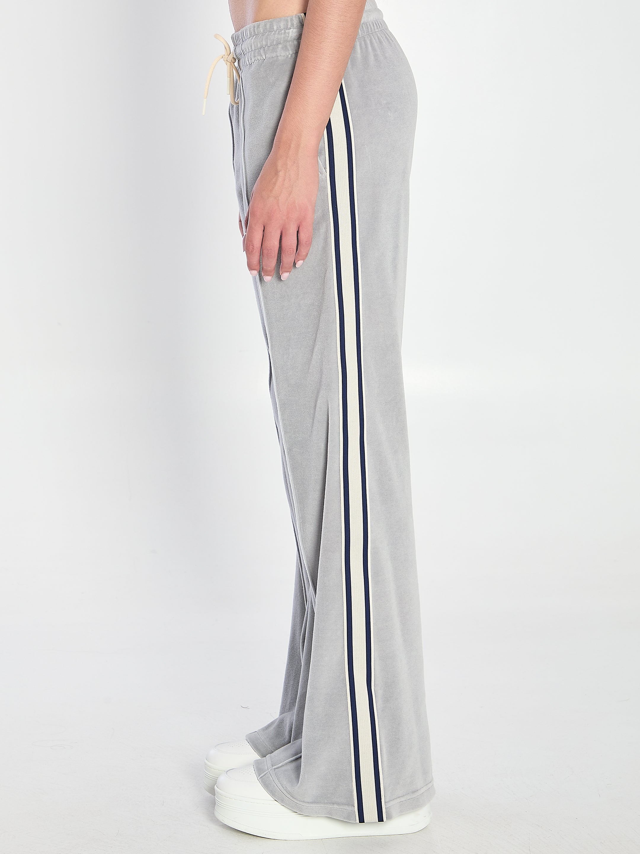 CELINE Triomphe Cotton Track Pants - Women's Mid-Rise Wide Leg Design