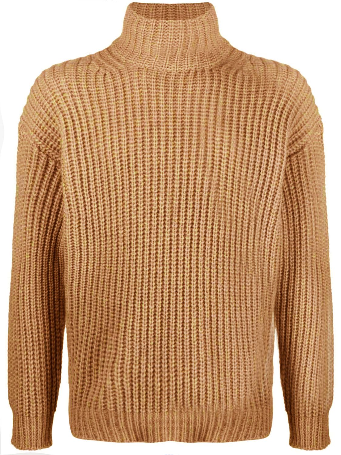 ROBERTO COLLINA High-Neck Alpaca Blend Jumper - Regular Fit