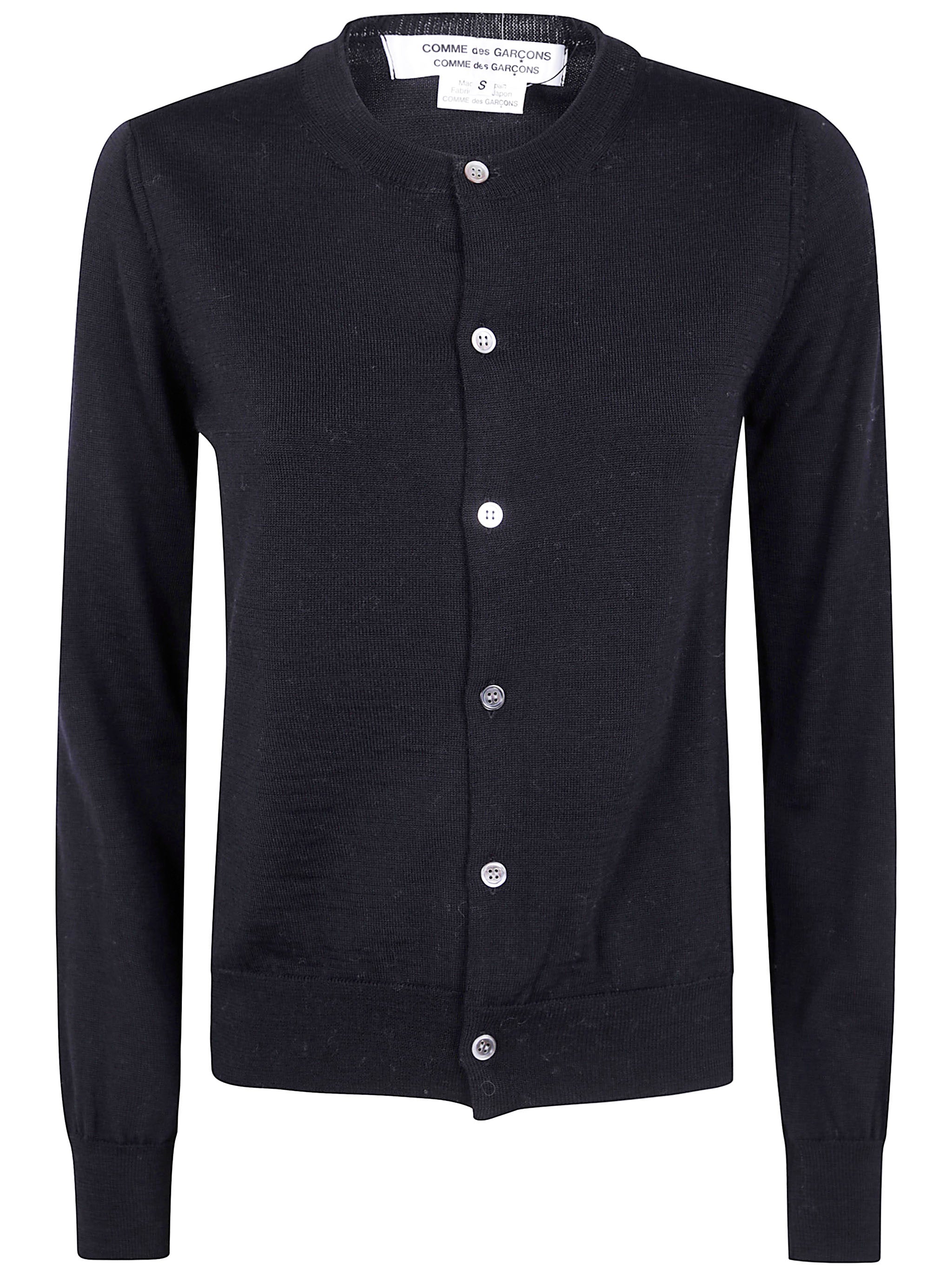 COMME DES GARÇONS Round Neck Cardigan