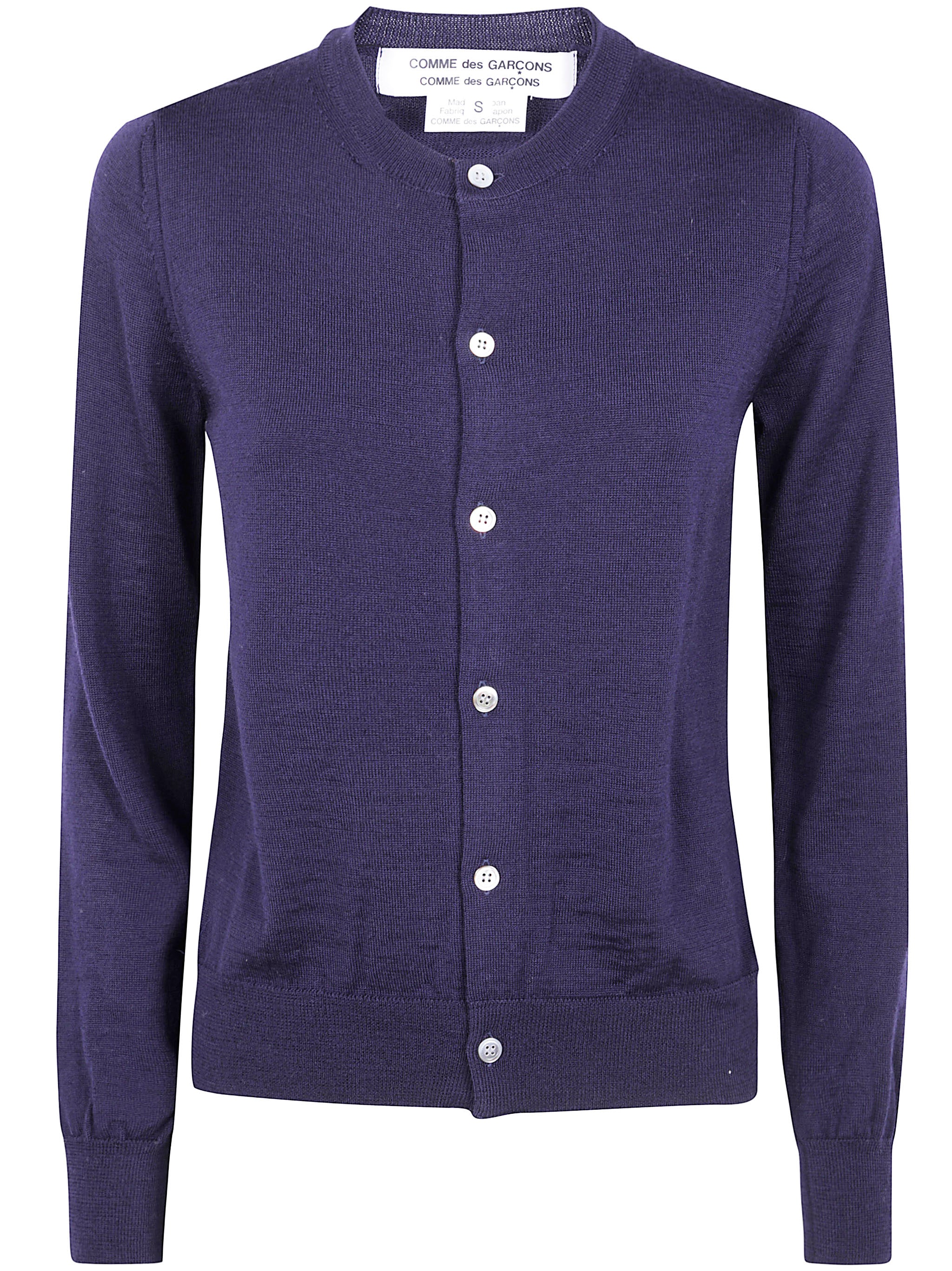 COMME DES GARÇONS Round Neck Cardigan