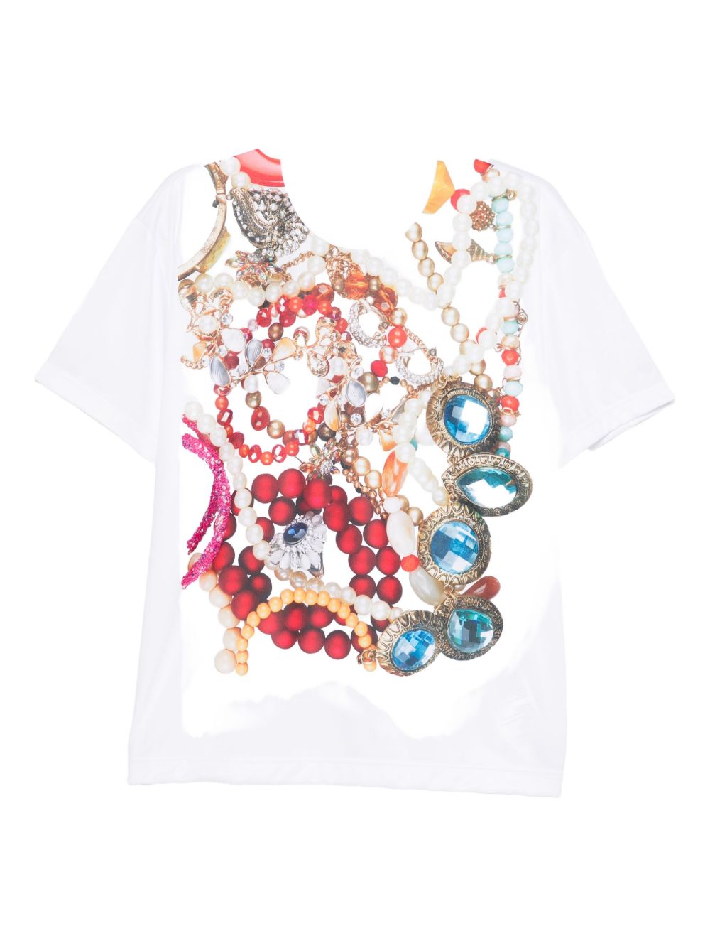 COMME DES GARÇONS Jewelry Print Crew Neck T-Shirt - Women's
