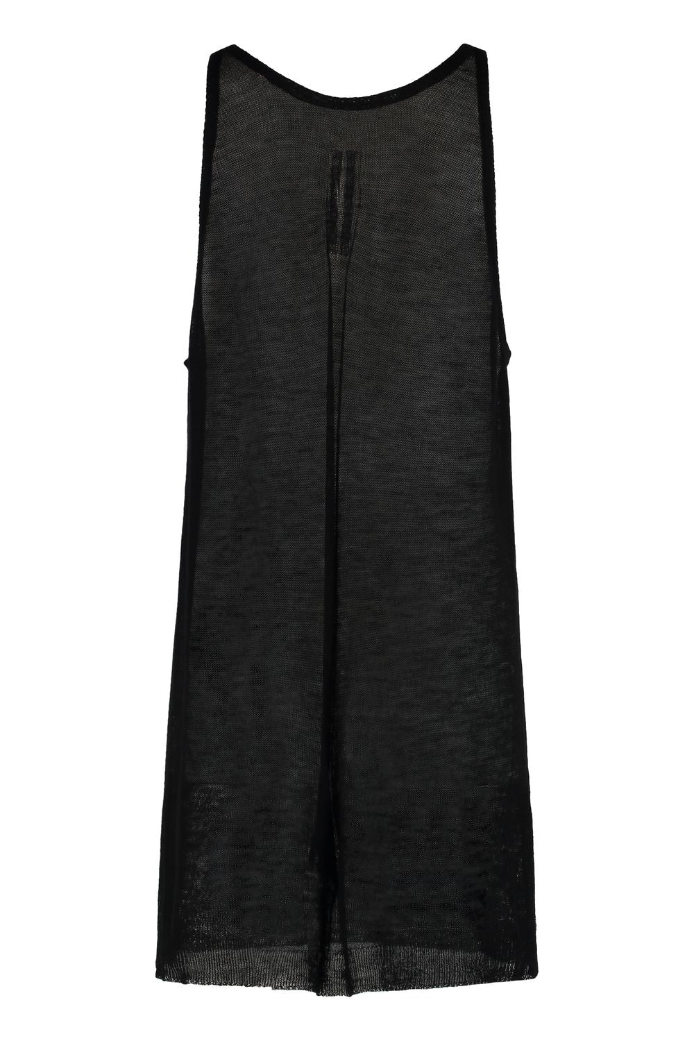 RICK OWENS Ribbed Knit Edge Tank Top - SS24