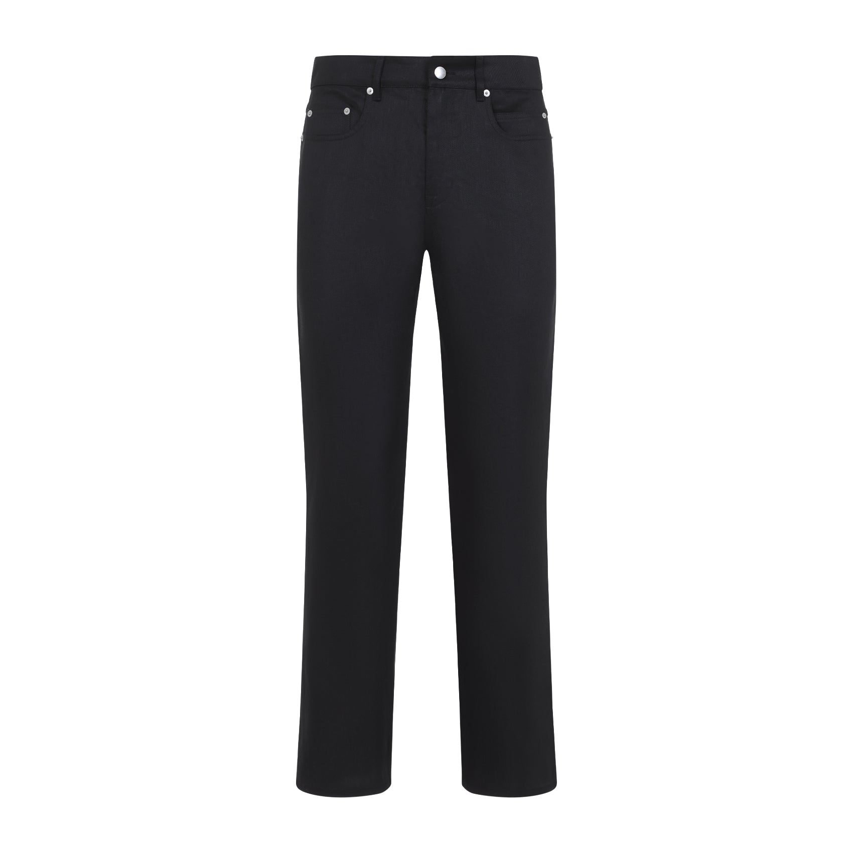 RICK OWENS Luxe Linen Twill Trousers for Men