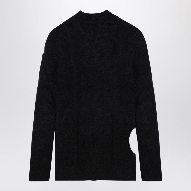 RICK OWENS Alpaca-Blend Crew-Neck Jumper