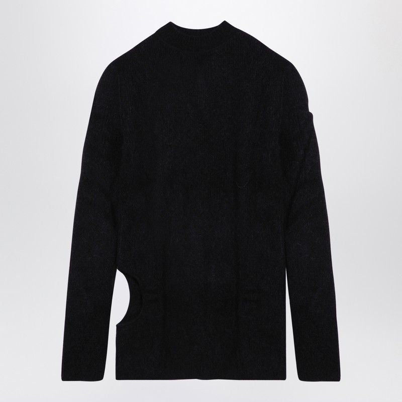 RICK OWENS Alpaca-Blend Crew-Neck Jumper