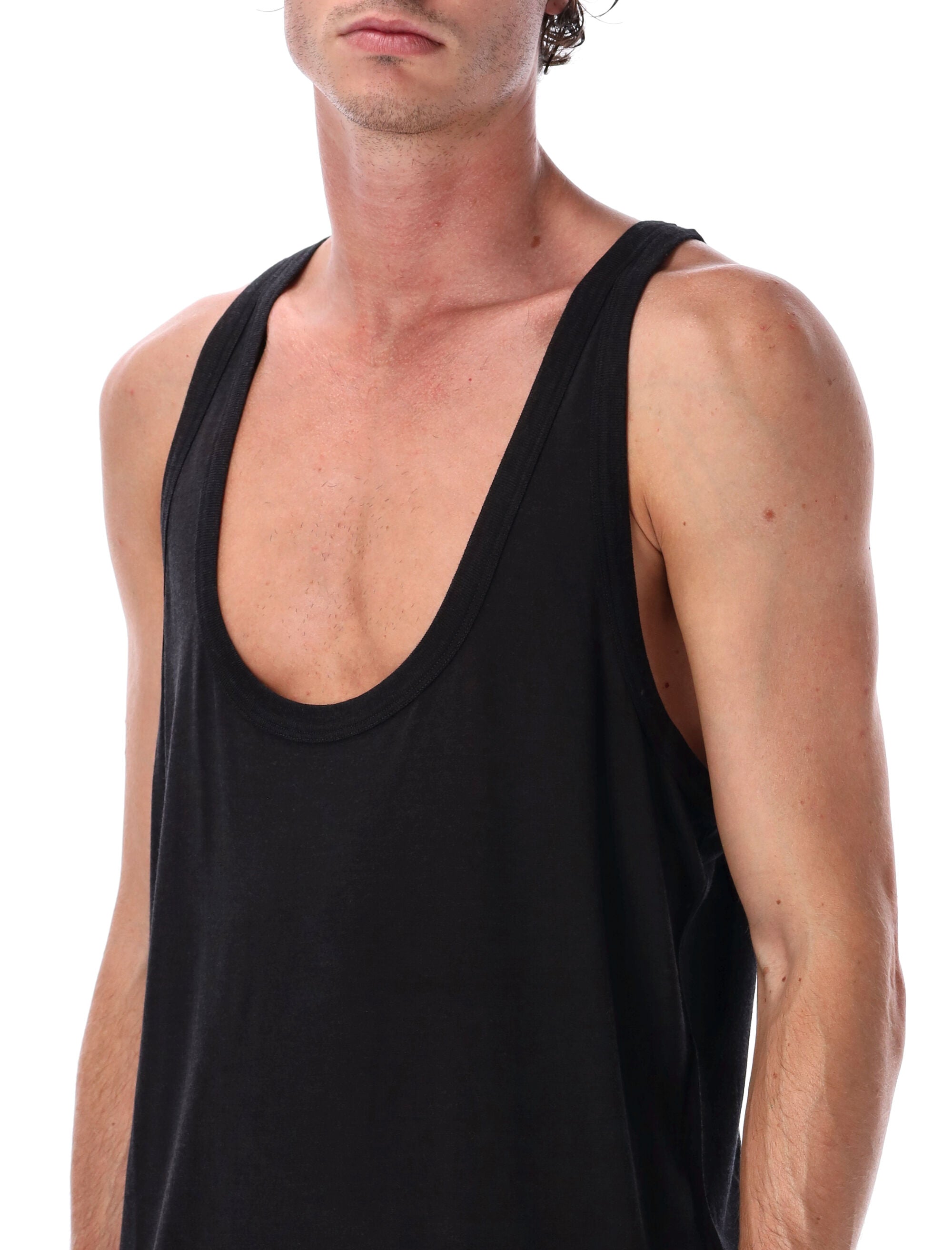 RICK OWENS Slim Fit Mini Tank Top