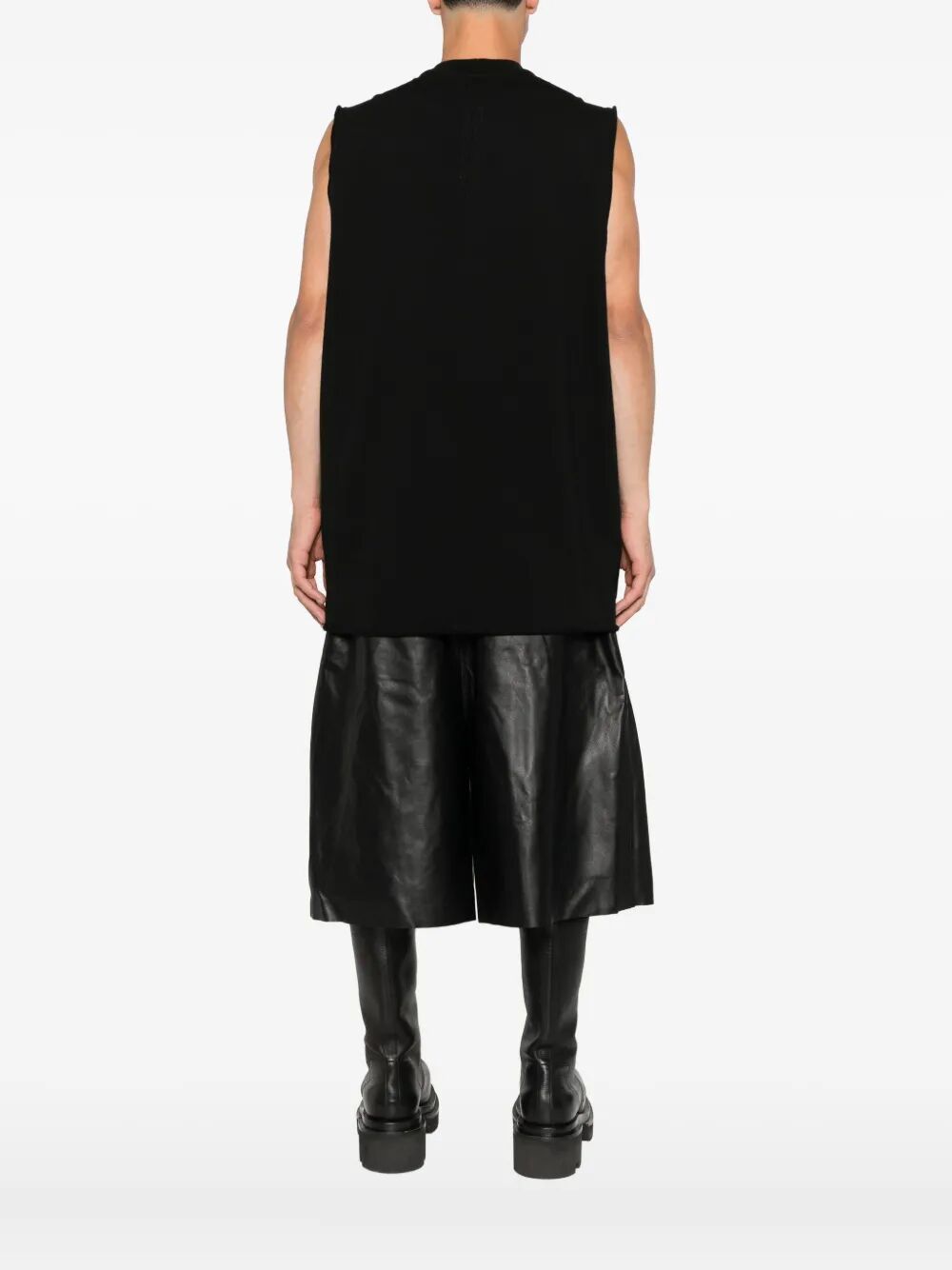 RICK OWENS Oversized Cotton Tank Top