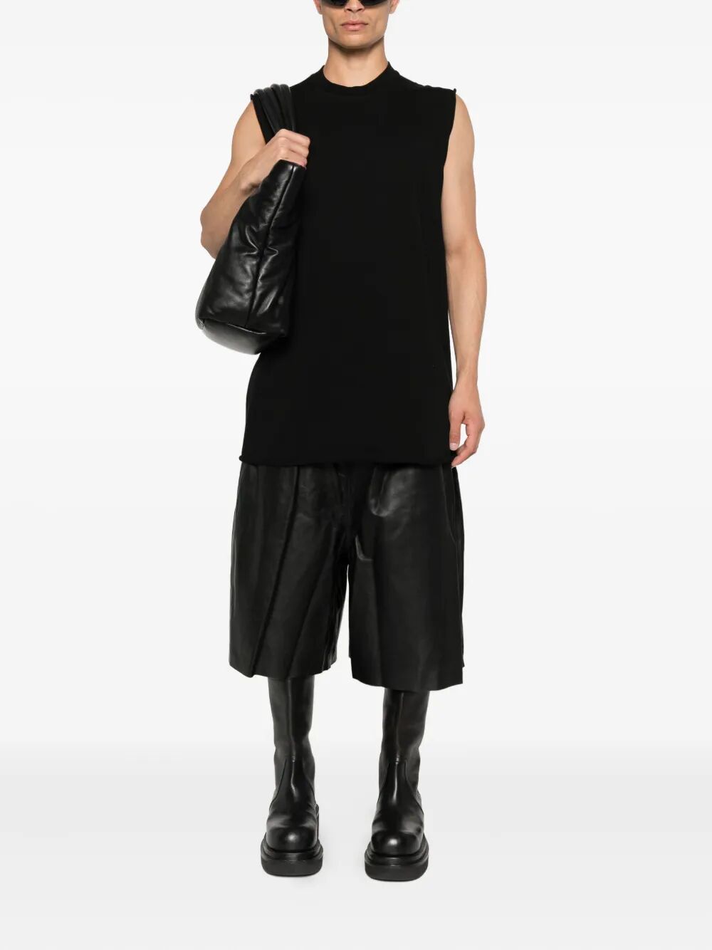 RICK OWENS Oversized Cotton Tank Top