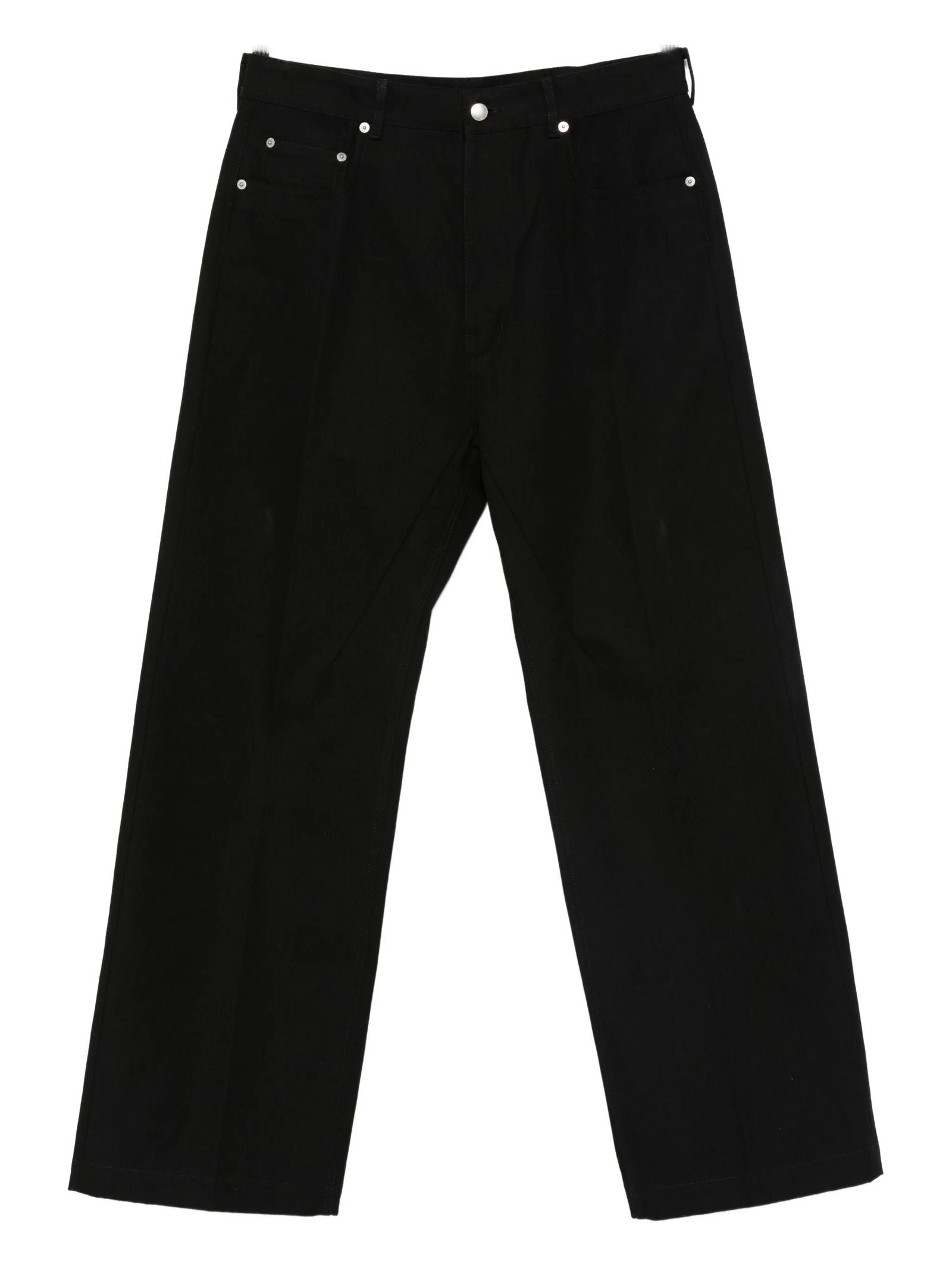 RICK OWENS Low-Rise Cotton Jeans - Size 31