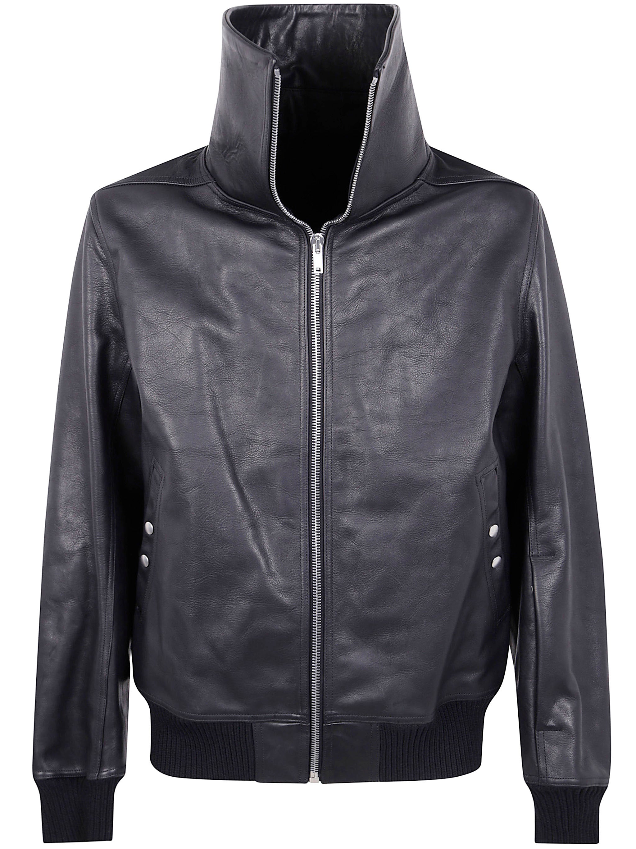 RICK OWENS Men's Blixa Dracucollar Jacket