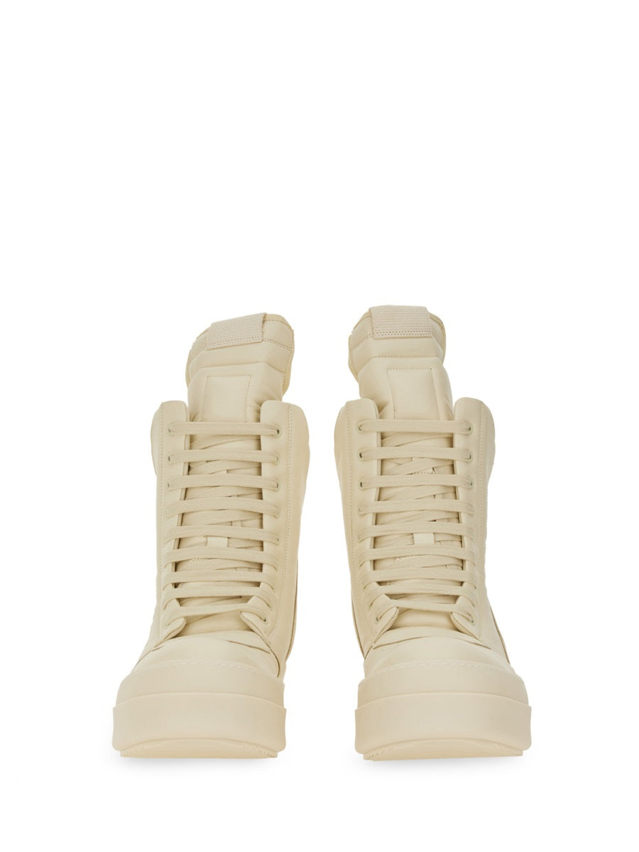 RICK OWENS Men's Leather Sneakers