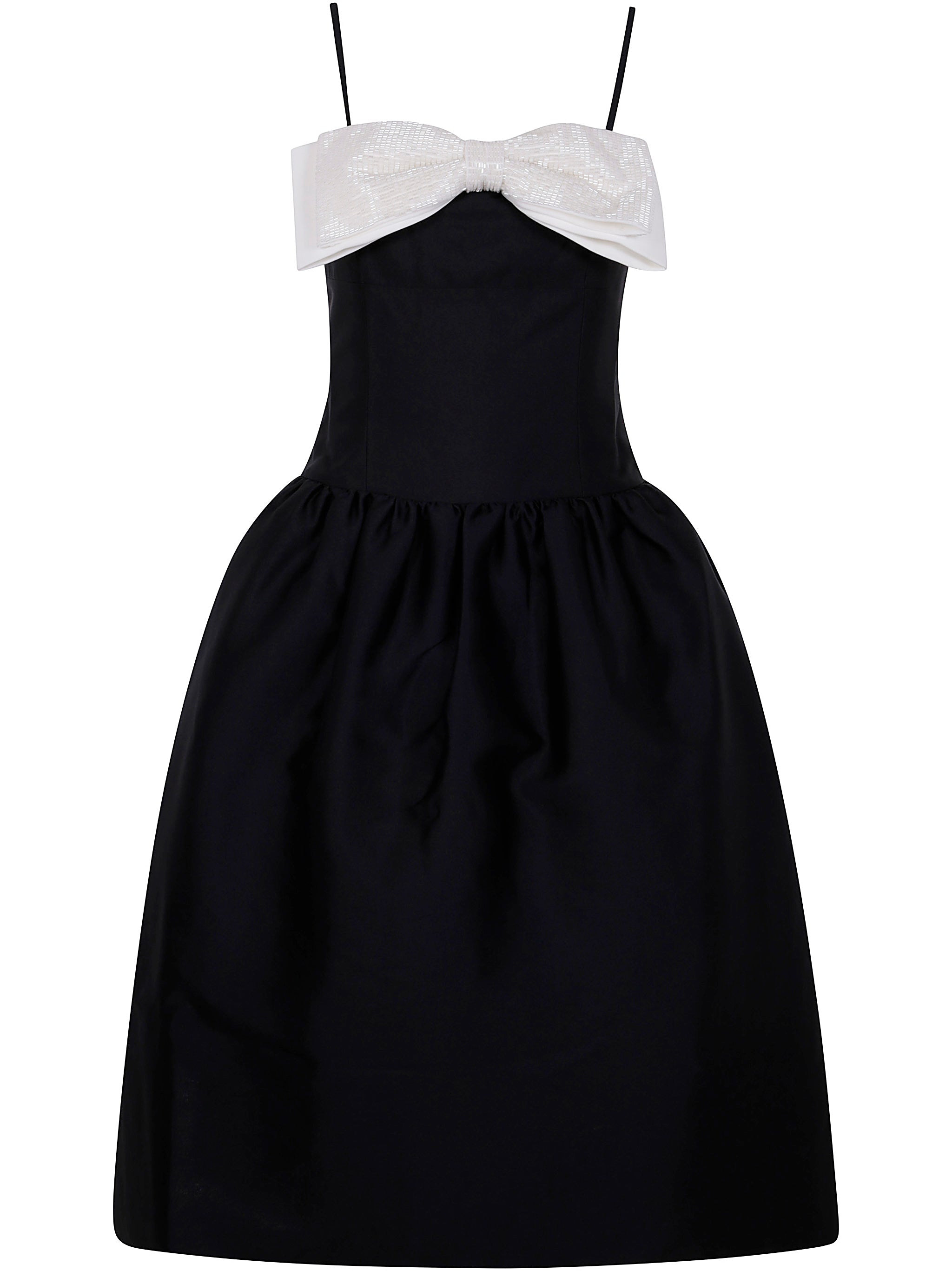 SELF-PORTRAIT Elegant Bow Midi Dress for Women - SS25 Collection