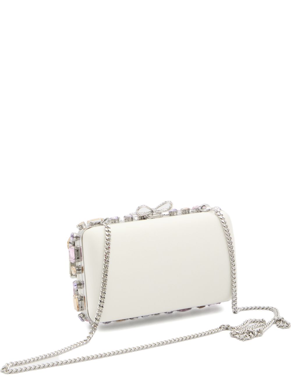 SELF-PORTRAIT Mini Crystal Embellished Clutch Bag