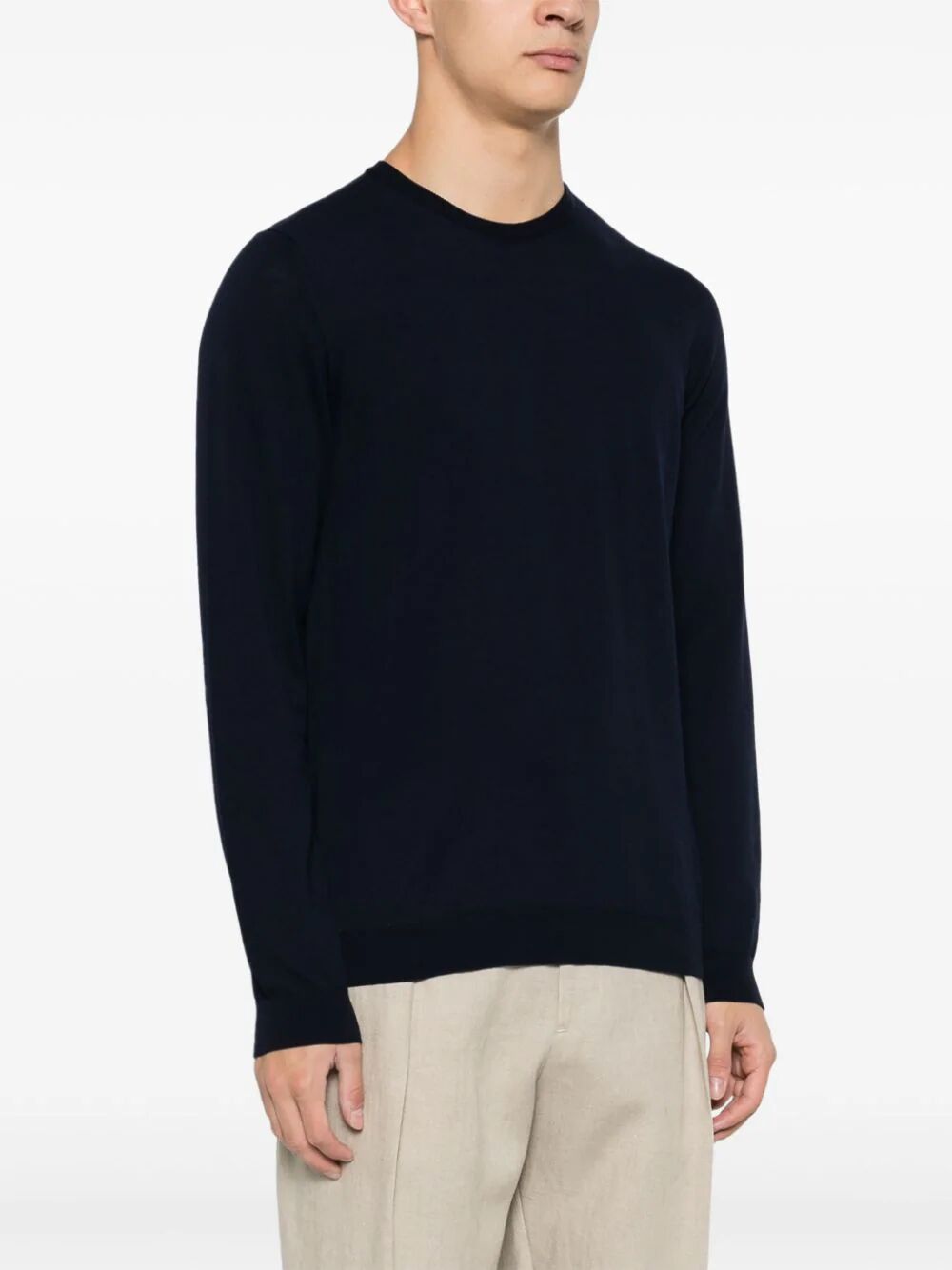 NUUR Long Sleeves Crew Neck Sweater for Men - SS24