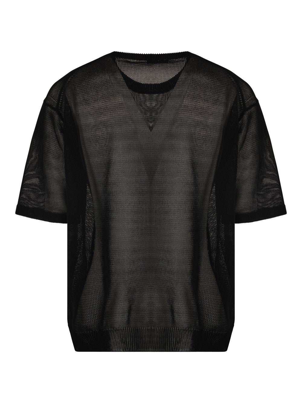 NUUR Short Sleeves Crew Neck Boxy Sweater with Pocket