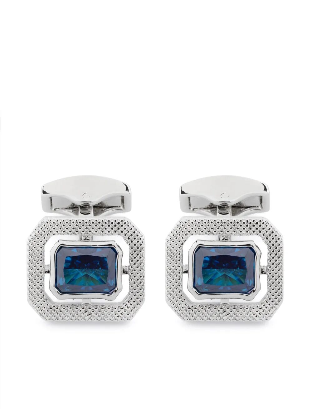 TATEOSSIAN Handcuff-Inspired Metallic Cufflinks - FW25