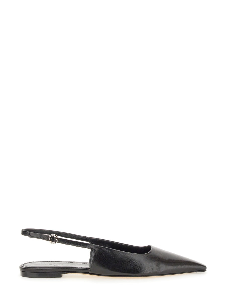 AEYDE Nappa Leather Ballerina Flats