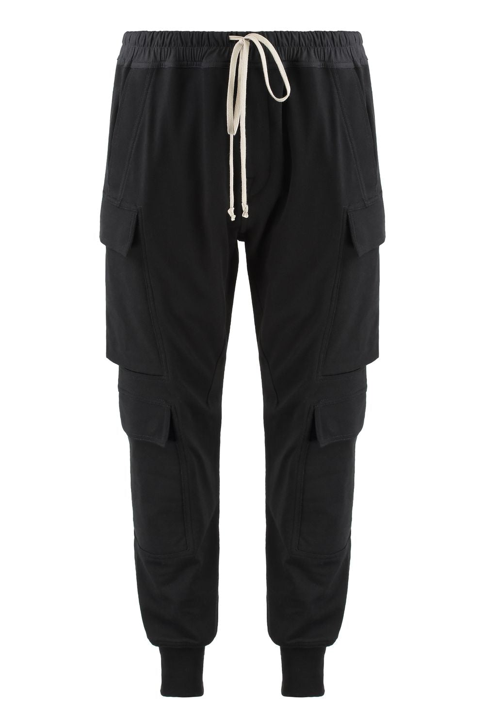 RICK OWENS Stretch Cotton Track Pants