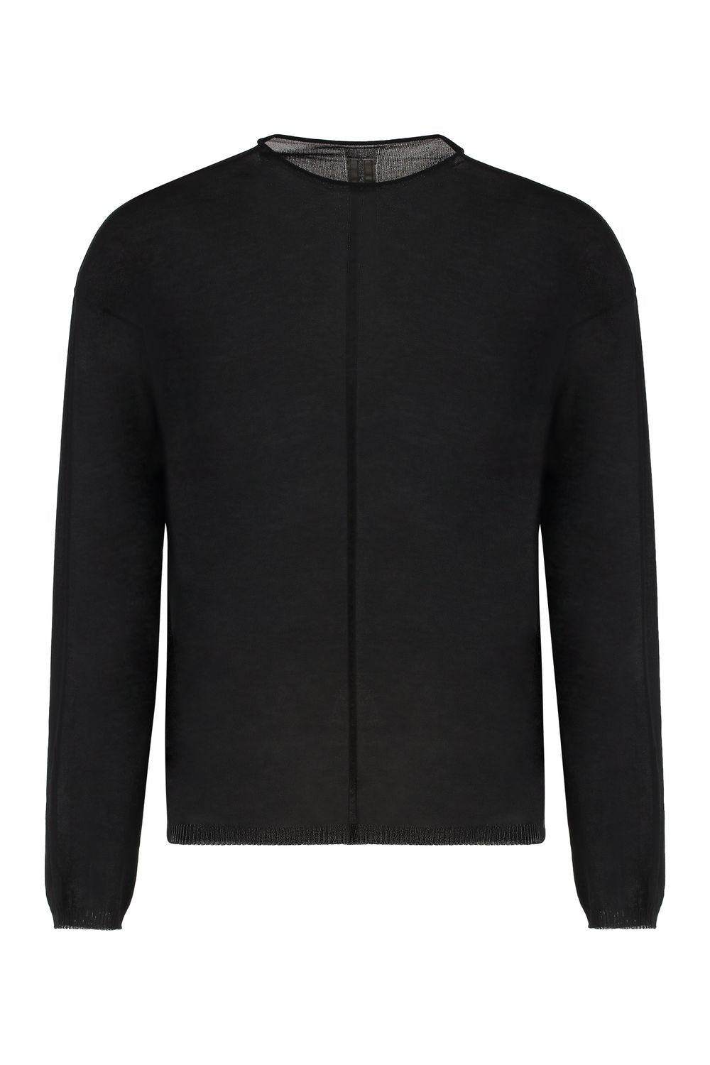 RICK OWENS Classic Cotton Crew-Neck Sweater for Men
