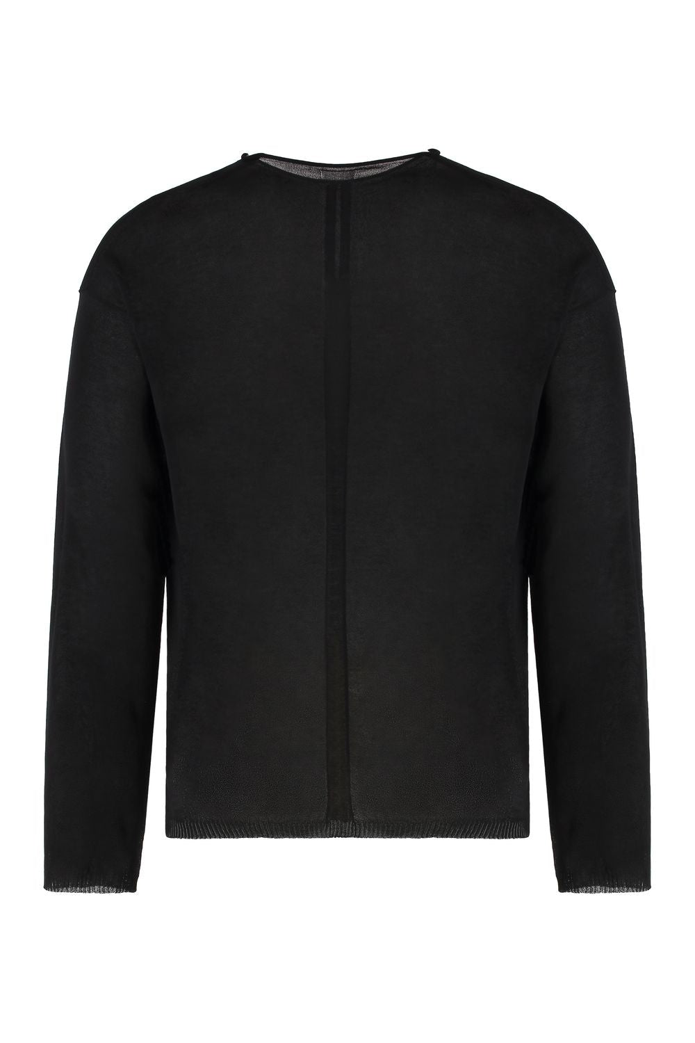 RICK OWENS Classic Cotton Crew-Neck Sweater for Men