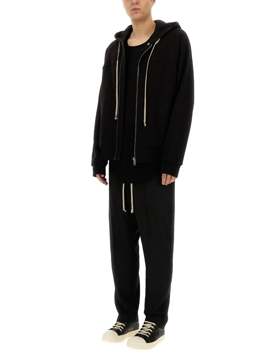 RICK OWENS Cotton Hoodie for Men - SS25 Collection