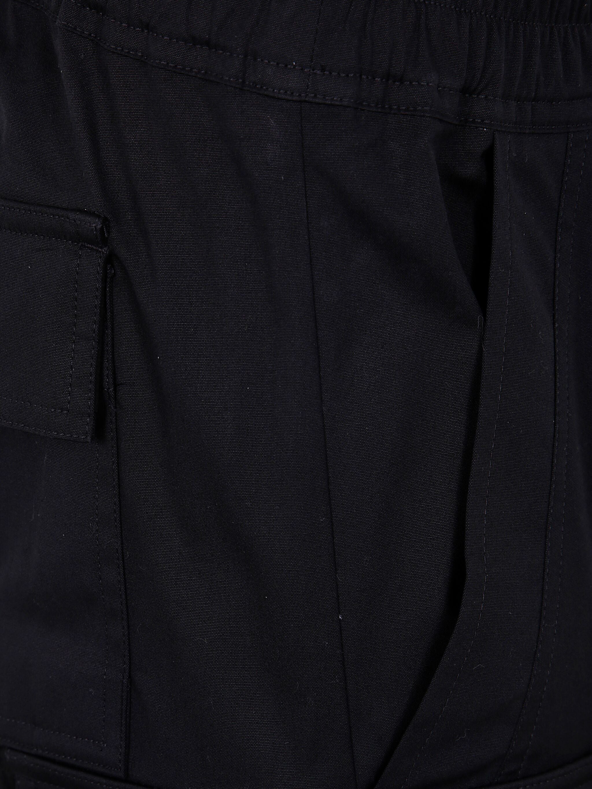 RICK OWENS Mega Cargo Pants with Drawstring Waist for Men