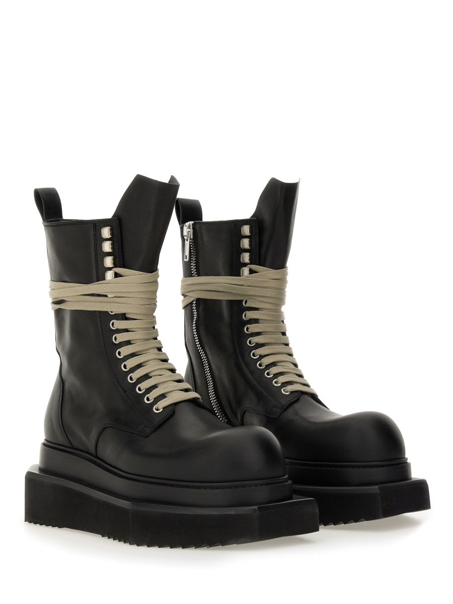 RICK OWENS Turbo Cyclops Army Boots for Men