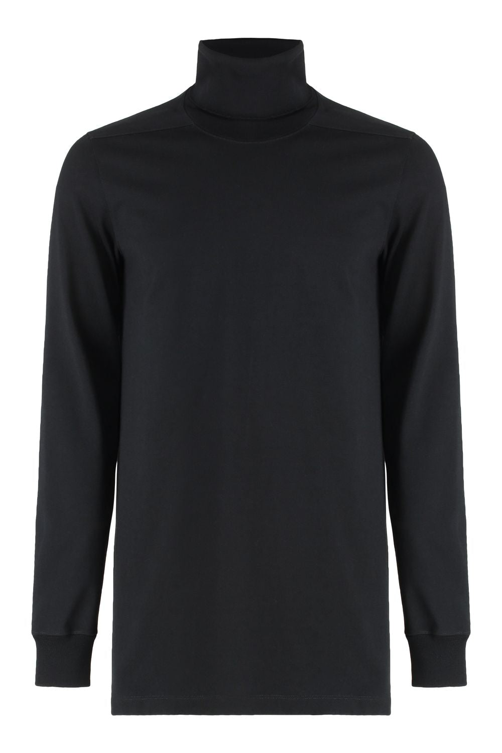 RICK OWENS Long Sleeve Cotton Turtleneck