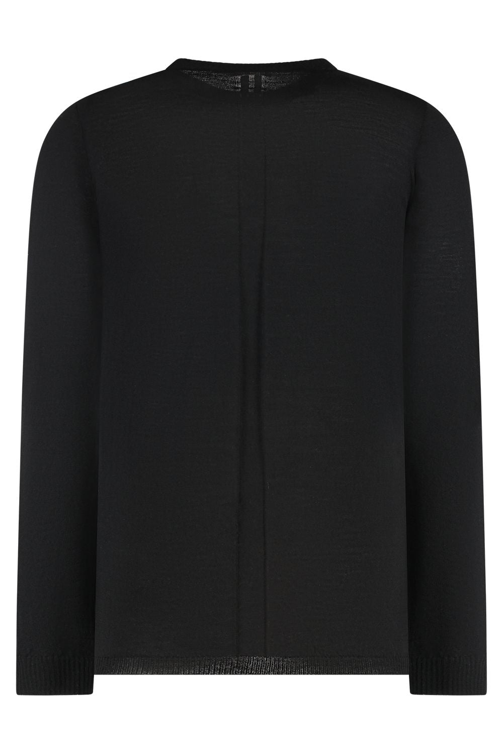 RICK OWENS Virgin Wool Crew-Neck Sweater for Men