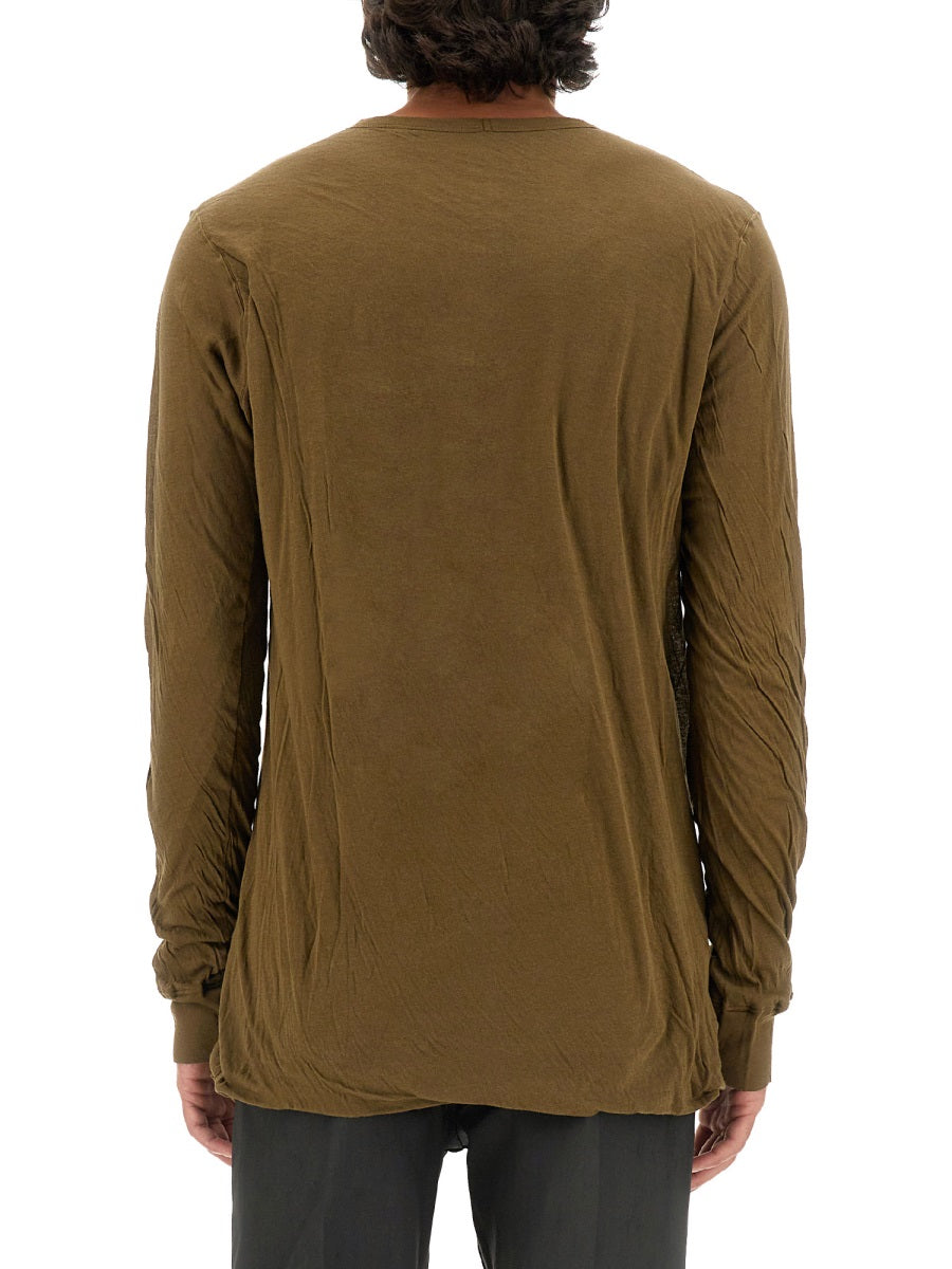 RICK OWENS Oversized Cotton T-Shirt - Uni Size