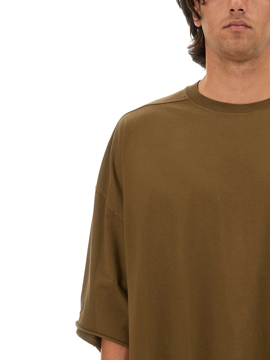 RICK OWENS Oversized Cotton T-Shirt - Size L