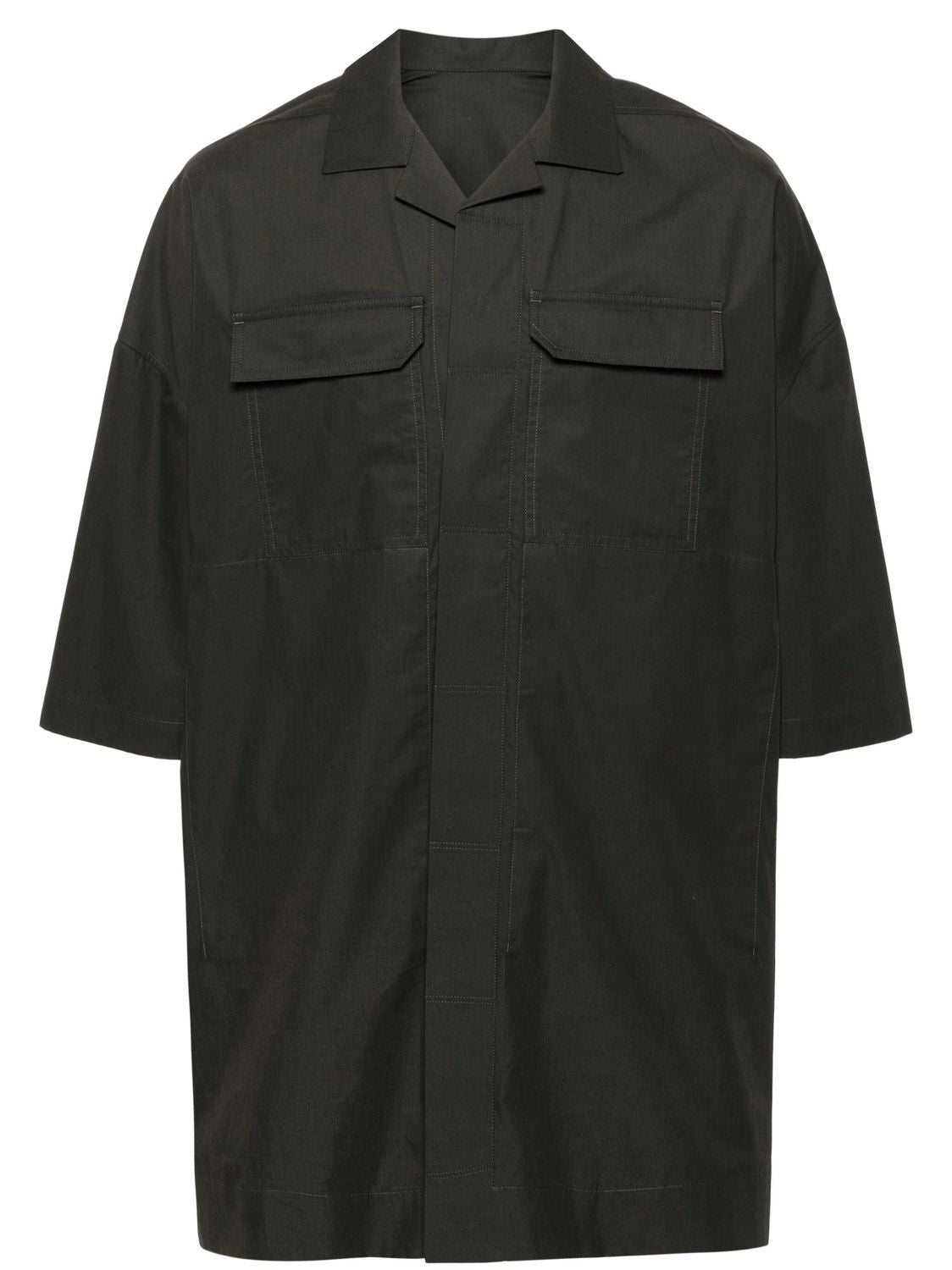 RICK OWENS Men's Magnum Tommy Mini Shirt