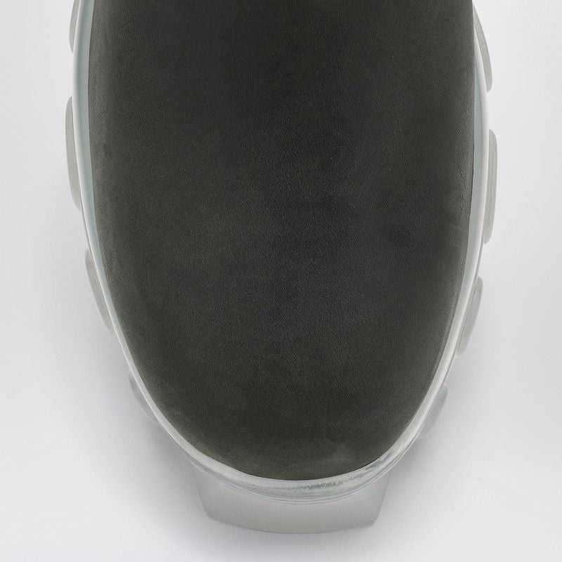RICK OWENS Bozo Tractor Boot - Round Toe Design