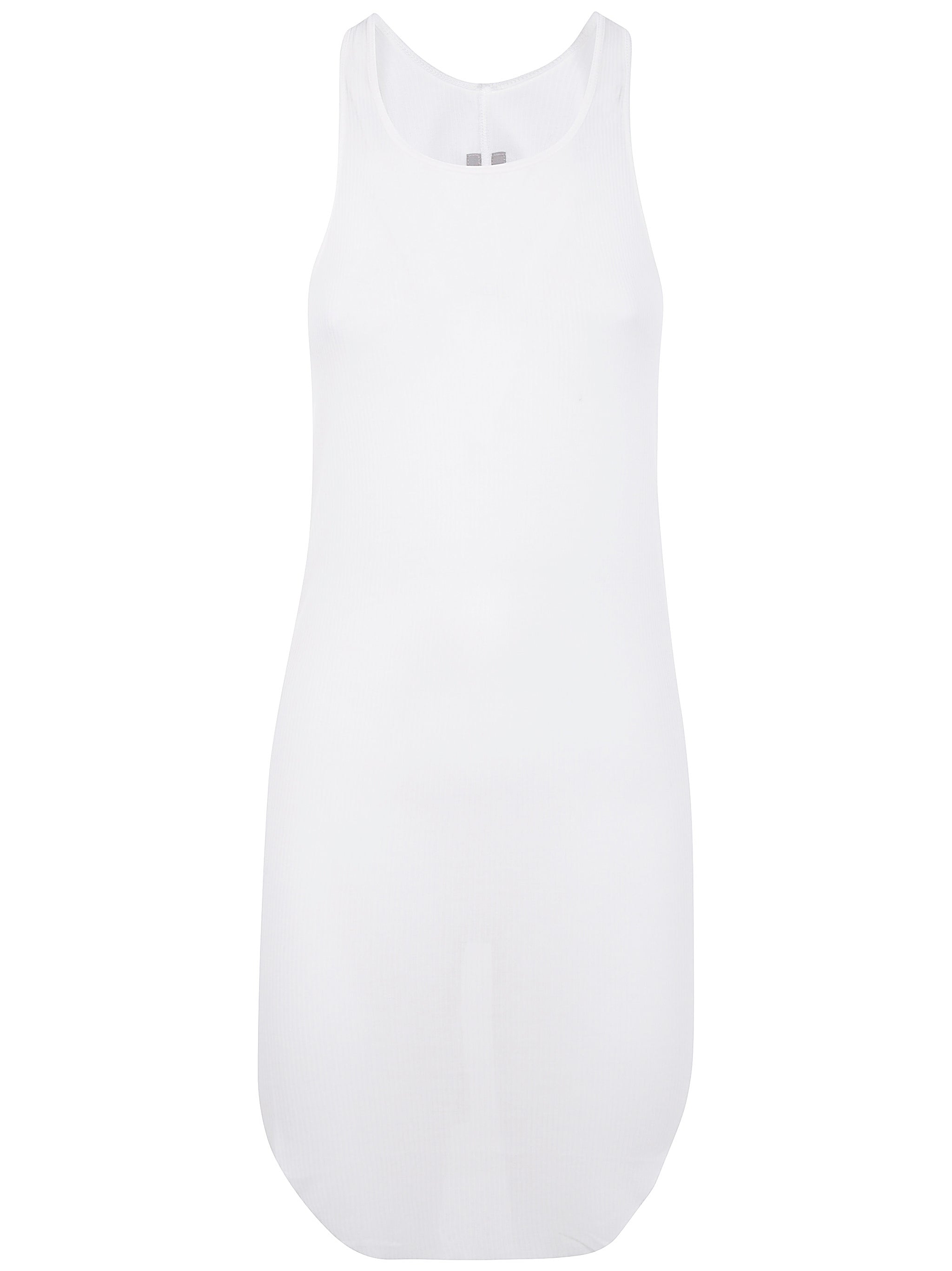 RICK OWENS Basic Rib Tank - FW25 Collection