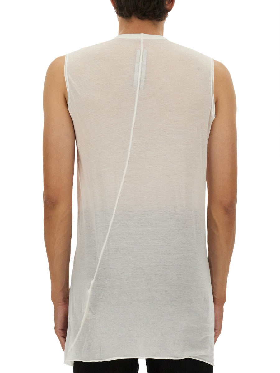 RICK OWENS Timeless Cotton Basic Top - Size L