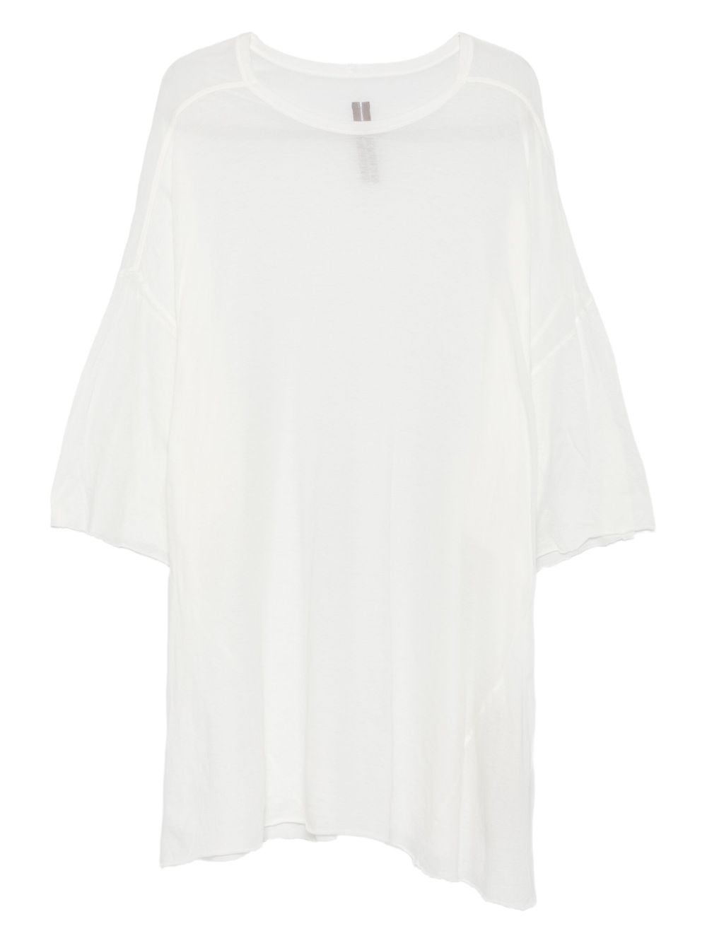 RICK OWENS Raw Cut Bottom T-Shirt for Men - FW25