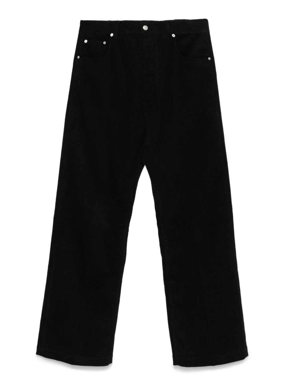 RICK OWENS Corduroy Straight Trousers for Men