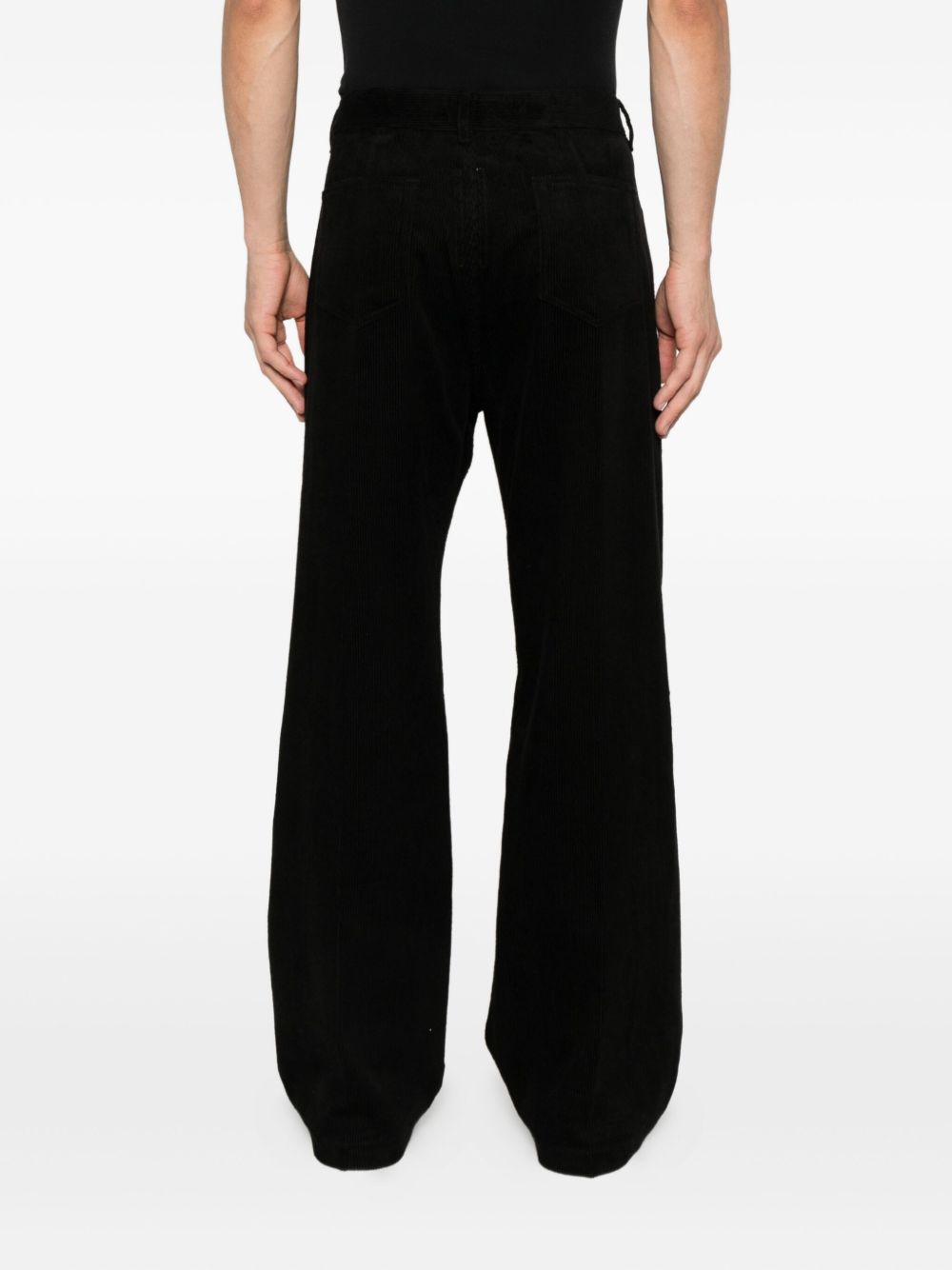 RICK OWENS Corduroy Straight Trousers for Men