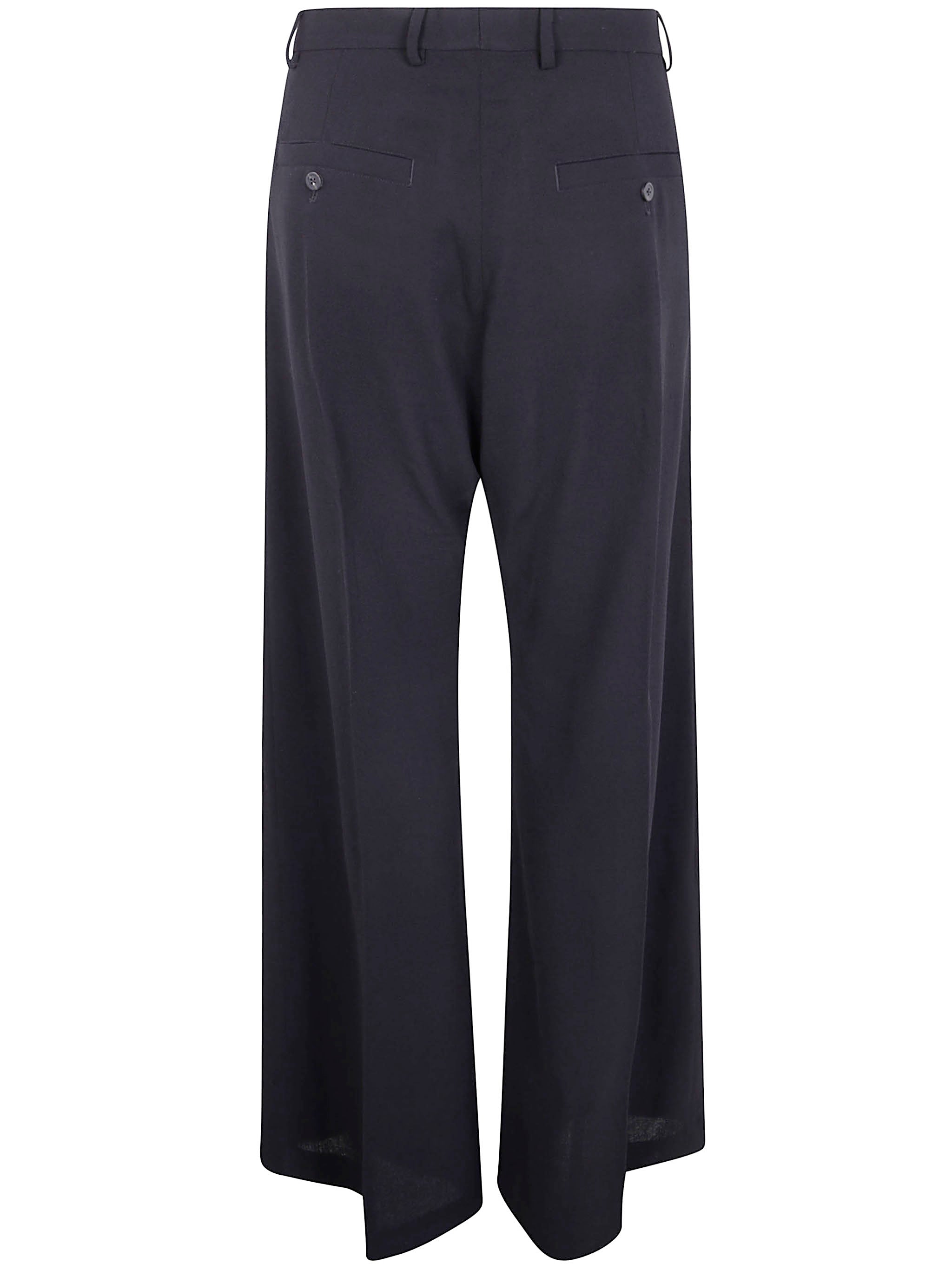RICK OWENS Tailored Wide Trousers for Men