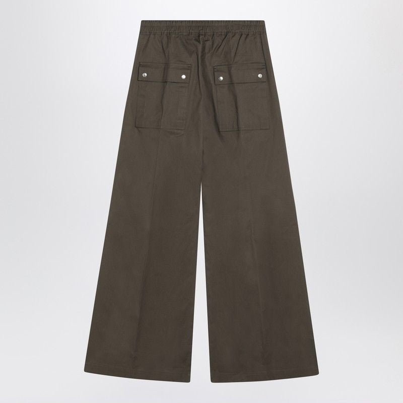 RICK OWENS Wide Bela Cotton Trousers - FW25