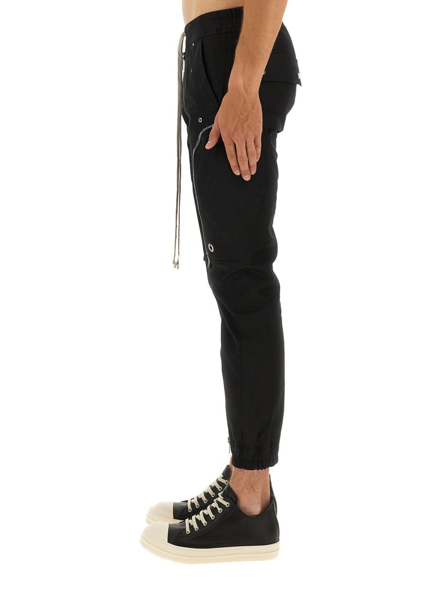 RICK OWENS Cotton Blend Trousers for Men