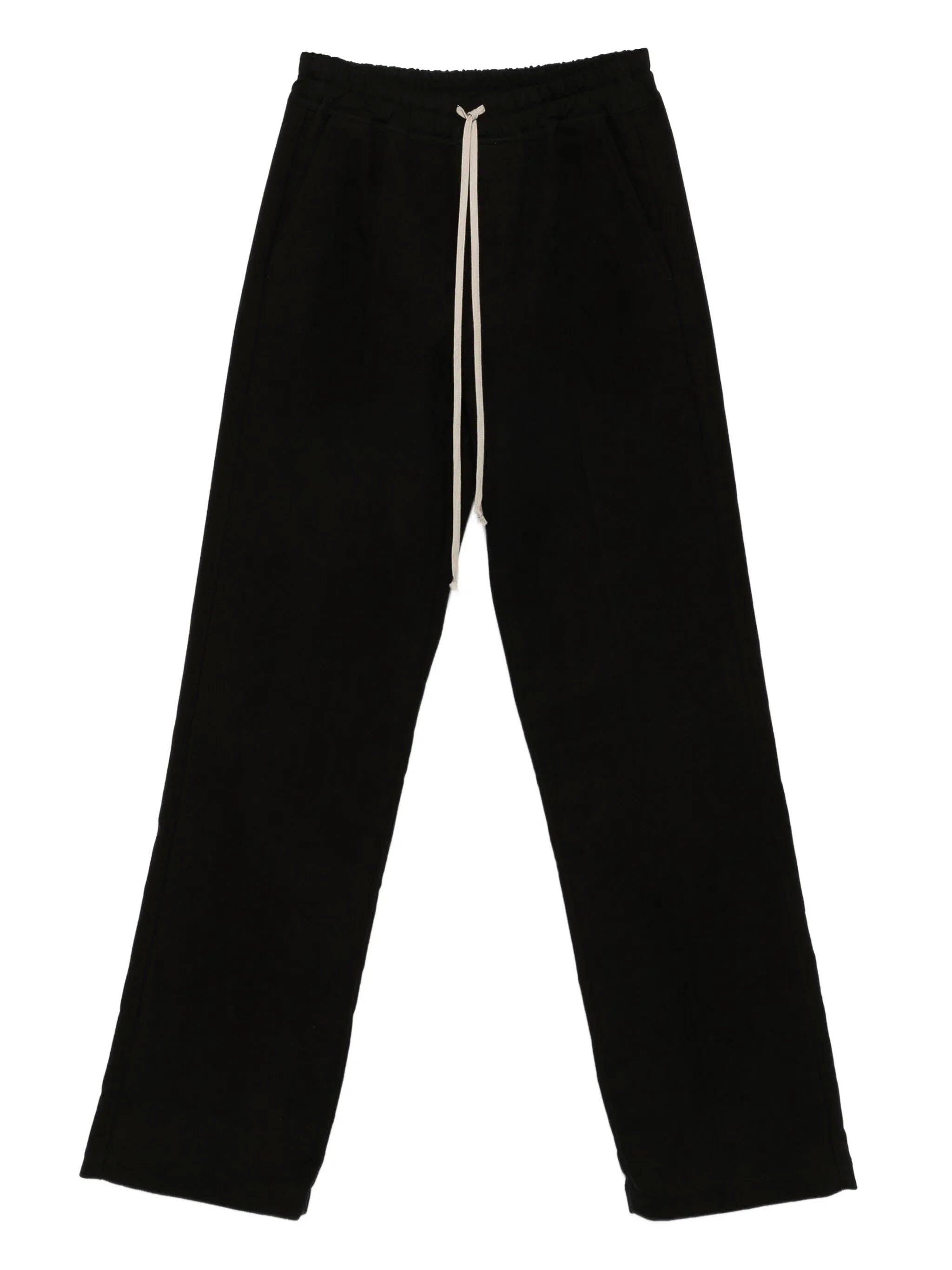 RICK OWENS Drawstring Trousers with Wide Straight Leg - Size 48