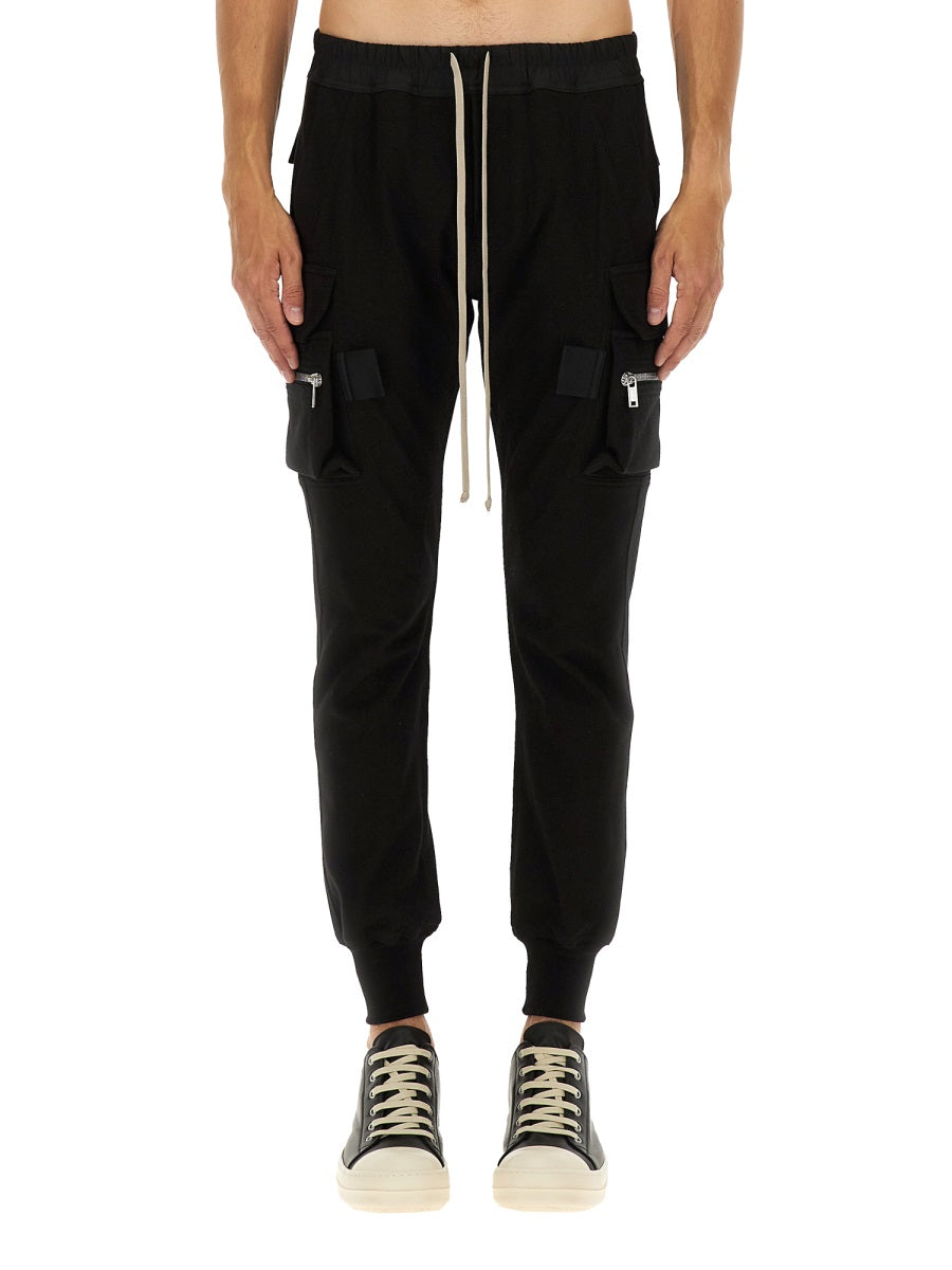 RICK OWENS Cotton Trousers for Men - FW25 Collection