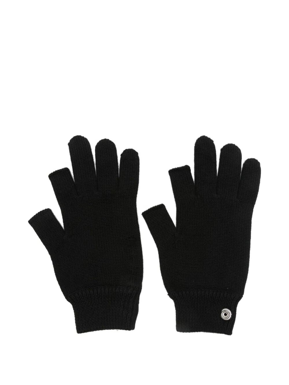 RICK OWENS Touchscreen Knit Gloves - Men's