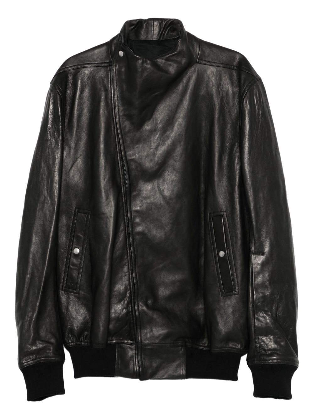 RICK OWENS Concordians Hollywood Flight Funnel Neck Jacket - Size 46