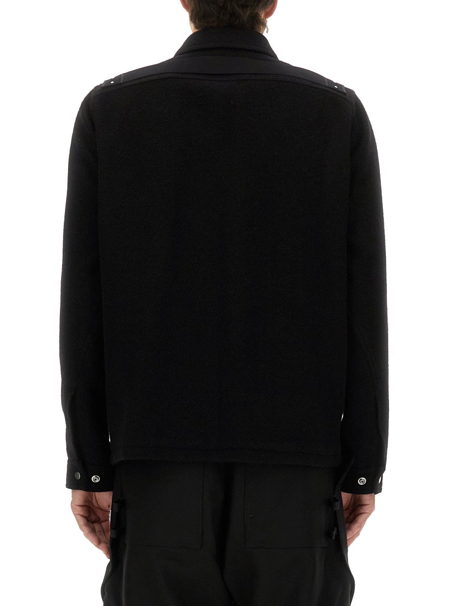 RICK OWENS Men's Wool Jacket - FW25 Collection