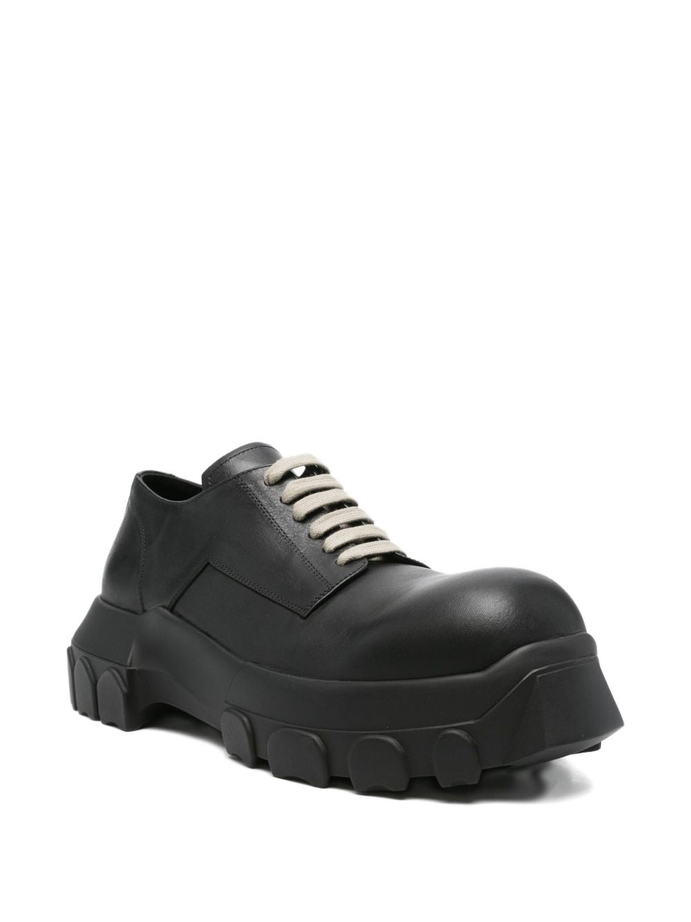 RICK OWENS Chunky Sole Derby Dress Shoes for Men