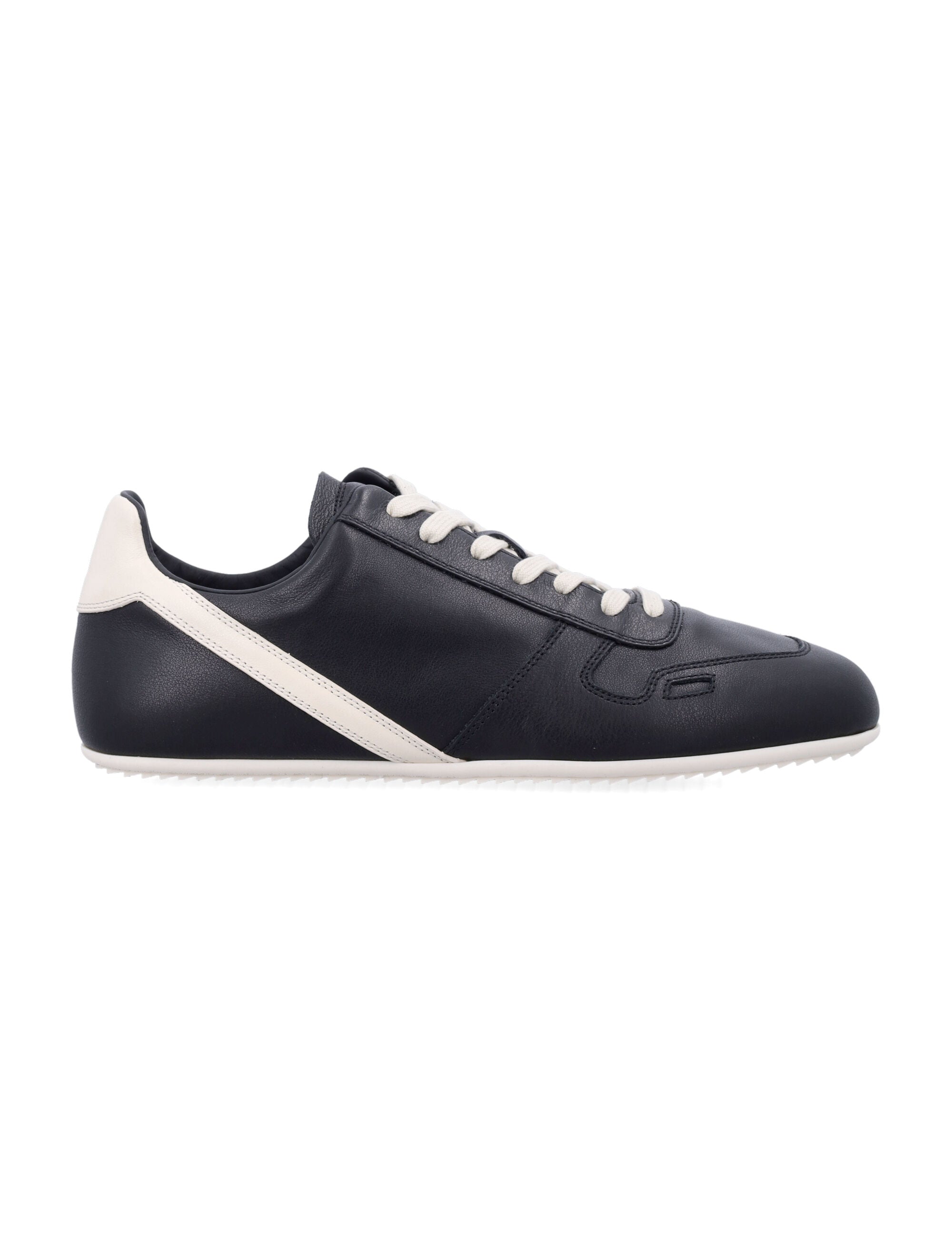 RICK OWENS Premium Leather Sneakers for Men - FW25 Collection